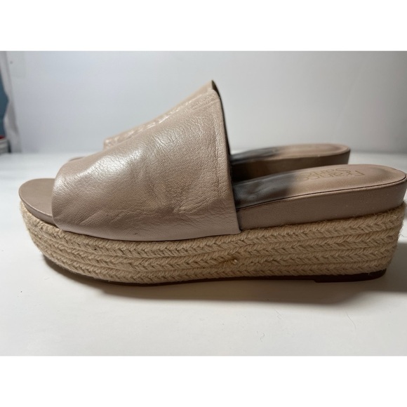 Franco Sarto Women's Tan Slide Sandals - Picture 4 of 8